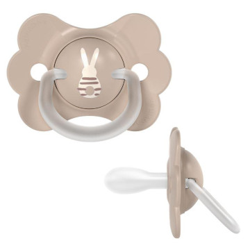 Sucette Symetrique Sxpro 0/6m Wonderland Lapin beige SUAVINEX produit