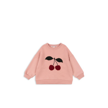 Sweat shirt Lou Mellow Rose KONGES Produit face