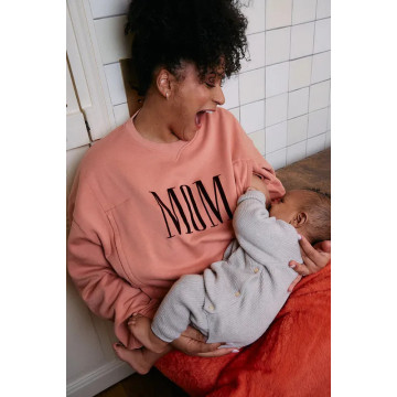 Sweatshirt d'allaitement MOM d'Amour Tajine Banane lifestyle 1