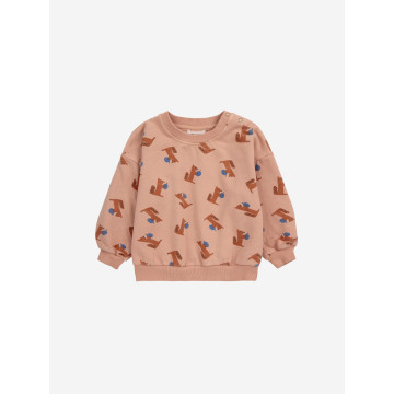 Sweatshirt Hungry Squirrel Bobo Choses devant