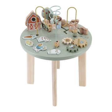 Table d'activités en bois FSC Little Farm Little Dutch produit