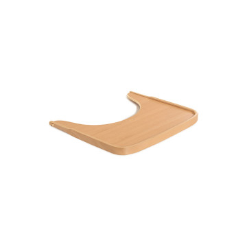 Tablette en bois pour chaise haute Alpha+ et Beta+ Naturel Hauck