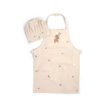 Tablier brodé et Toque Wonderful Winter Lièvre Filibabba produit