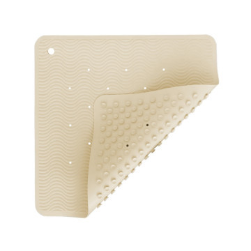Tapis de bain Wave Carré Sand Hevea produit 1