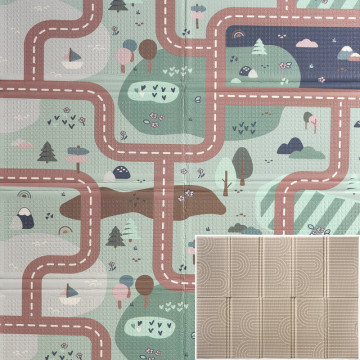 Tapis De Motricité XL Réversible Play Life BEABA produit 1