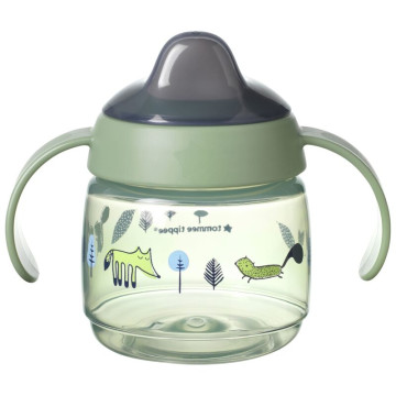 Tasse 1er âge 190ml 4m+ Vert Tommee Tippee produit face