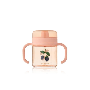 Tasse à bec en tritan Kylo Berry / Pale Tuscany LIEWOOD face
