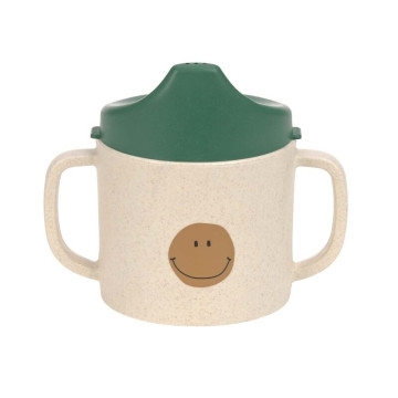 Tasse d´apprentissage PP/Cellulose Happy Rascals motif smiley