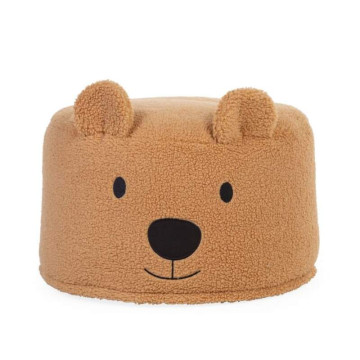 Teddy Bear Pouf Beige 40cm Childhome produit