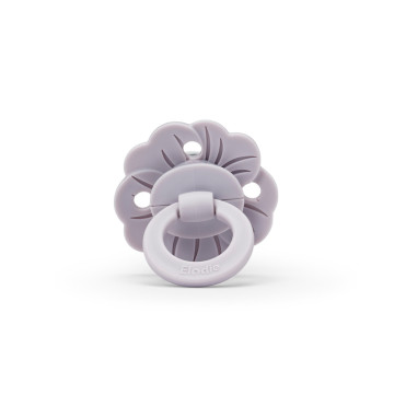 Tétine Binky Bloom 3 mois et + Lavender Love Elodie face
