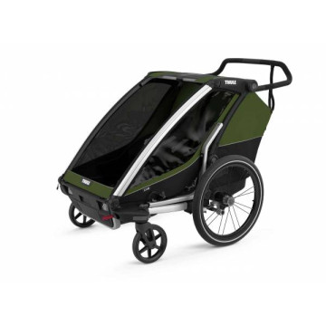 Chariot à vélo Cab 2 Cypres Green Thule Produit