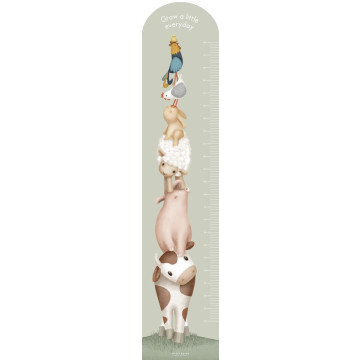 Toise autocollante Little Farm Little Dutch produit