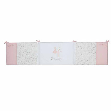 Tour de lit 40x180 cm Rose et Lili Trois Kilos Sept