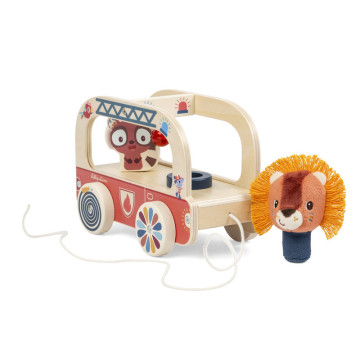 Tourni Camion de Pompier Jack Lilliputiens côté