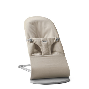 Transat Bliss Tissé Chiné Beige Claire Babybjorn face
