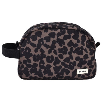 Trousse de toilette Léopard Beaba face