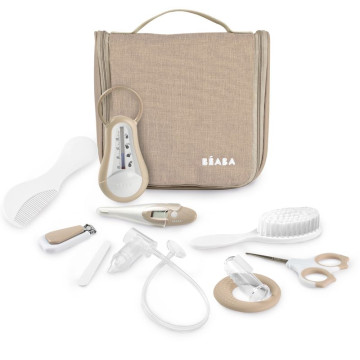 Trousse De Toilette Nomade 10 Accessoires Argile Beaba produit