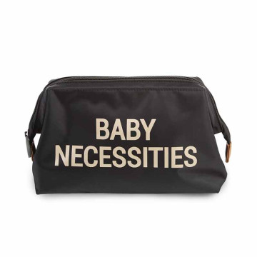 Trousse de Toilette Baby Necessities Noir Or Childhome