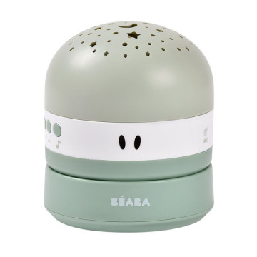 Veilleuse Pixie Projector Vert Sauge Beaba face 