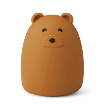 Veilleuse Winston caramel Liewood Mr bear golden face