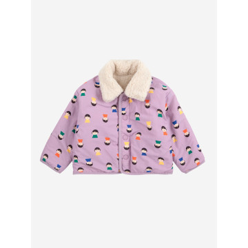 Veste réversible Sherpa Game Pawns All Over 18 mois Bobo Choses face 1