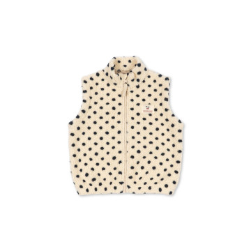 Veste sans manches Jody Teddy Grs Dot Lumiere Konges Slojd face