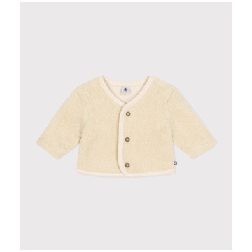 Veste en sherpa Avalanche Petit Bateau devant