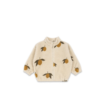 Veste Teddy Jody Grand Citron Konges Slojd face