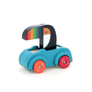 Voiture pouet Toucan - Andy Westface Vilac produit