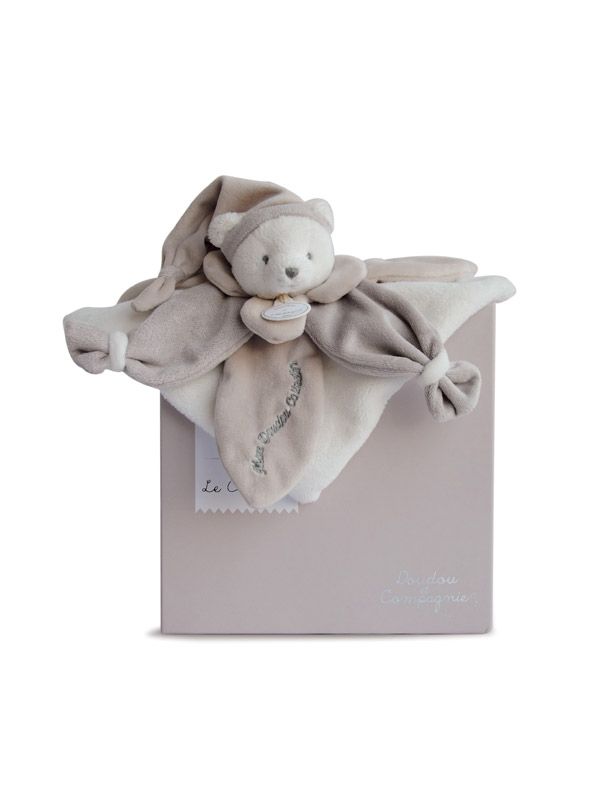 Doudou Ours Gris 24 cm Doudou et Compagnie - BamBinou