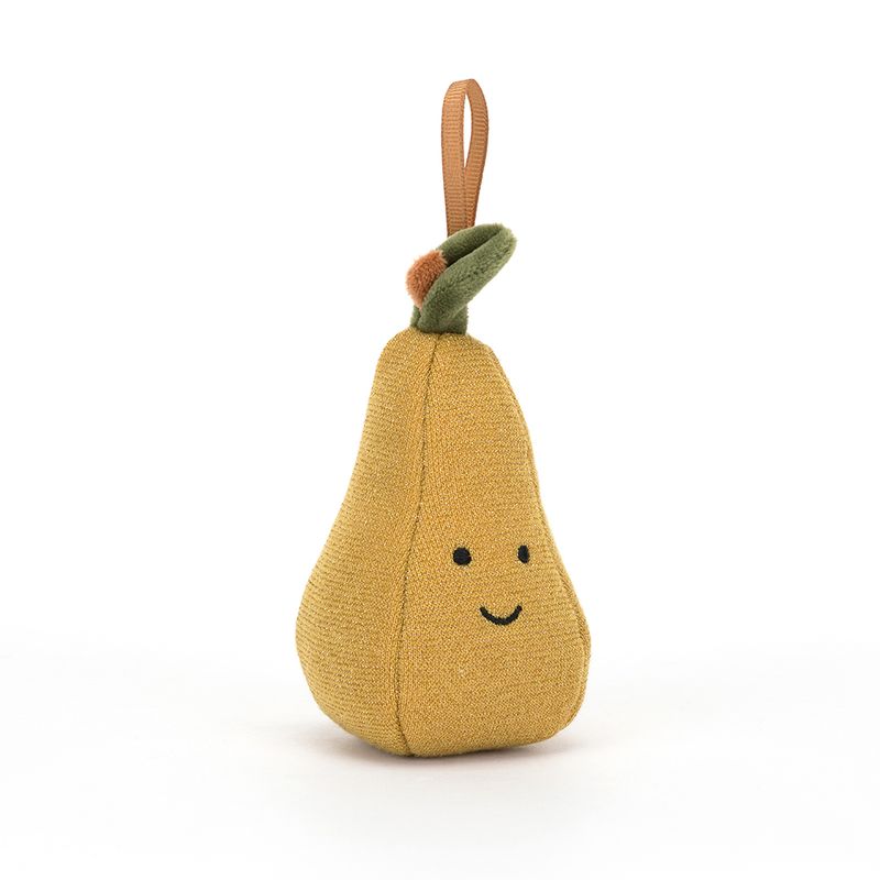 Décoration de Noël Poire Festive Folly Pear Jellycat profil