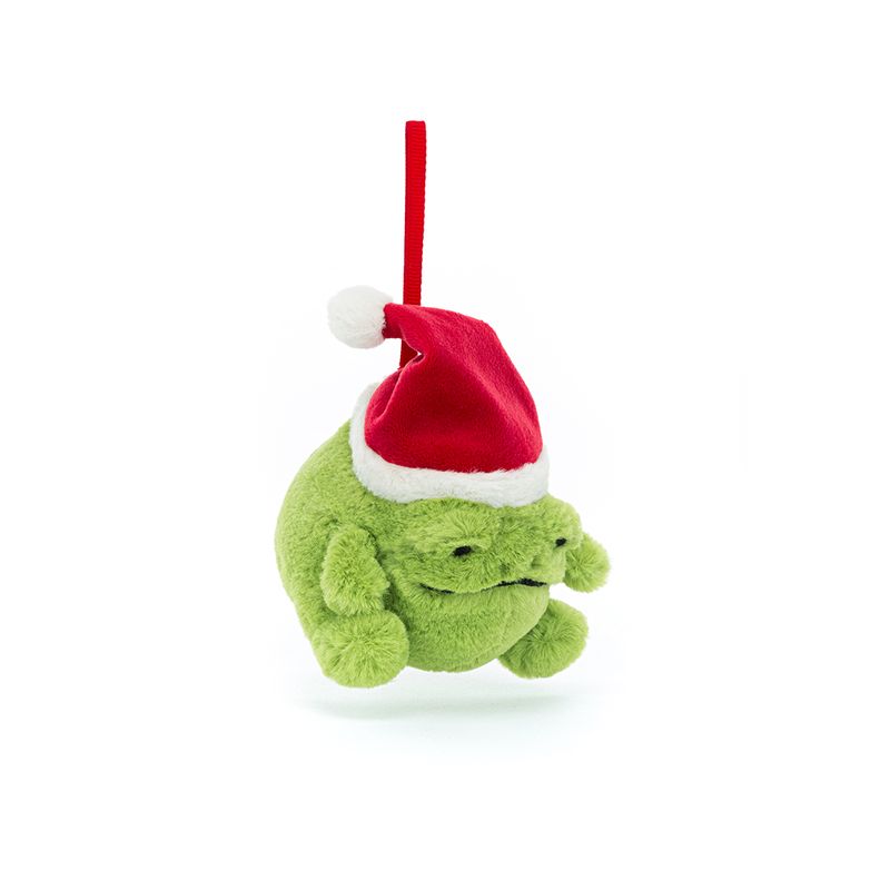 Décoration de Noël Ricky Rain la Grenouille Jellycat suspendu