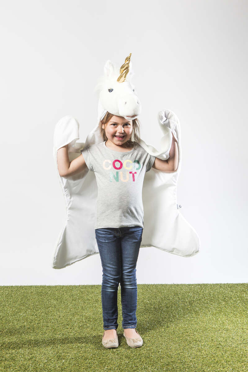 Déguisement pour enfant Licorne Blanche WILD AND SOFT lifestyle