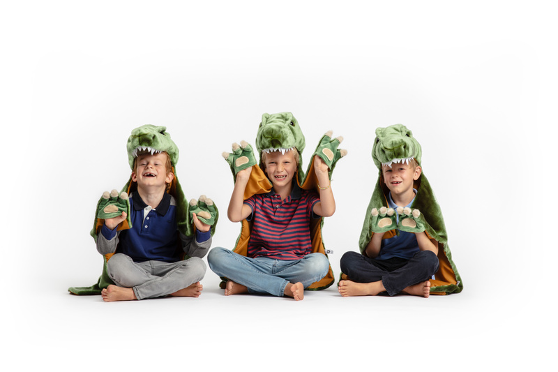 Déguisement pour enfant T-rex WILD AND SOFT lifestyle3