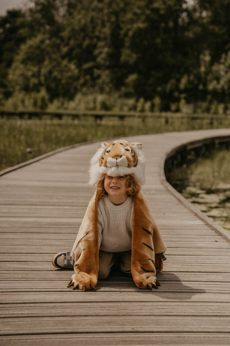 Déguisement pour enfant Tigre WILD AND SOFT lifestyle3