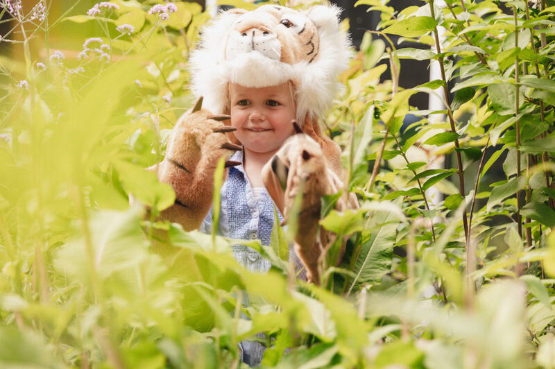 Déguisement pour enfant Tigre WILD AND SOFT lifestyle