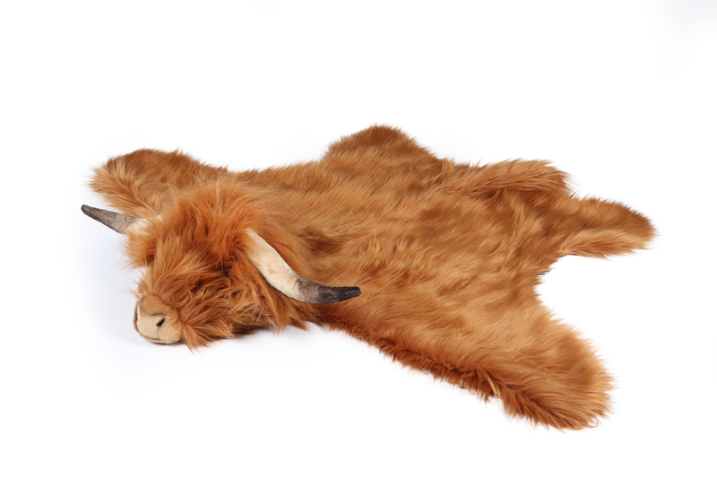 Déguisement pour enfant Vache Ecossaise WILD AND SOFT face