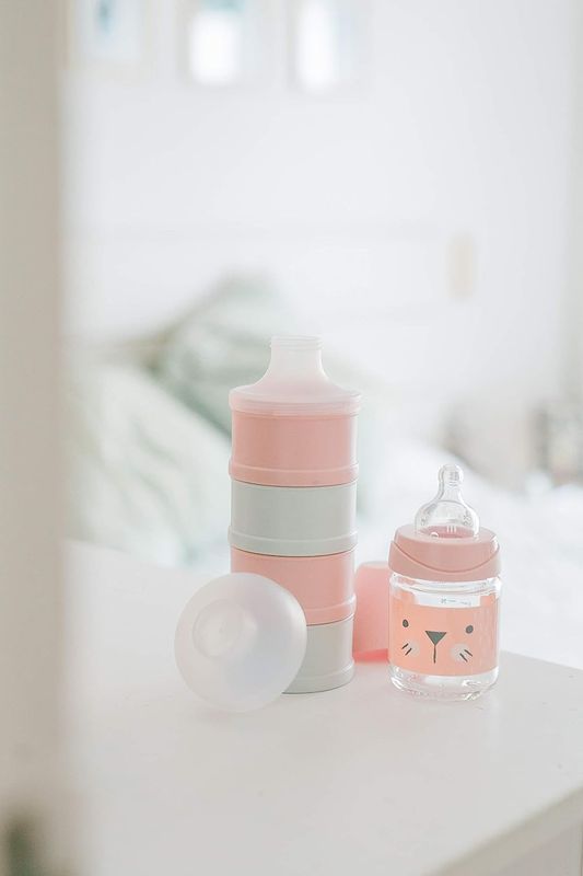 Doseur de Lait 4 Compartiments Bonhomia Rose Suavinex lifestyle 1