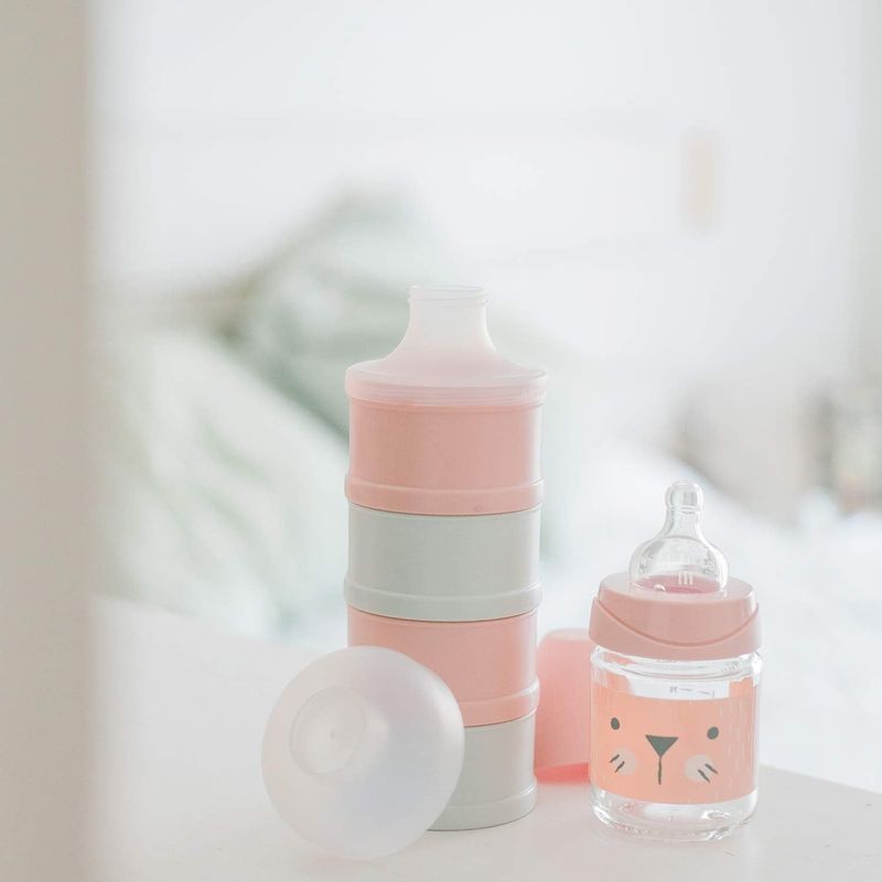 Doseur de Lait 4 Compartiments Bonhomia Rose Suavinex lifestyle 2