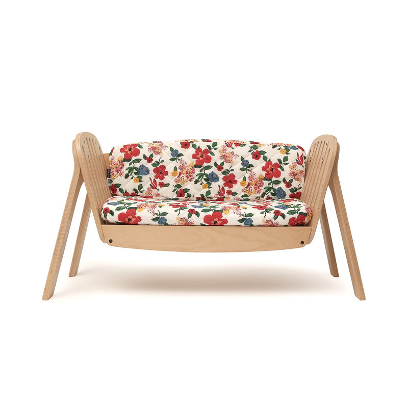 Dossier et housse Hibiscus pour Kodo Charlie Crane banquette