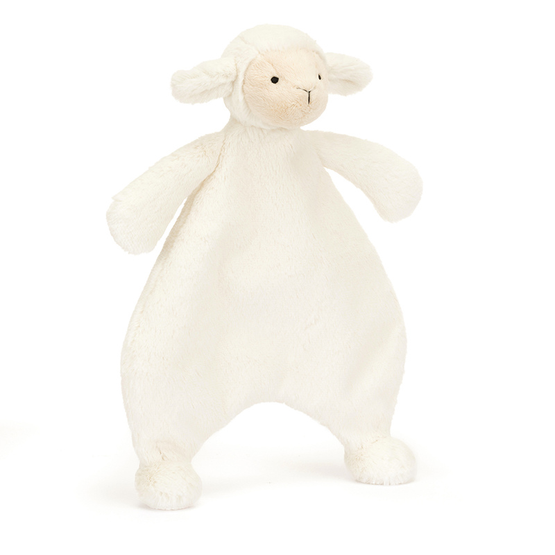 Doudou agneau Bashful Lamb Jellycat Produit cote