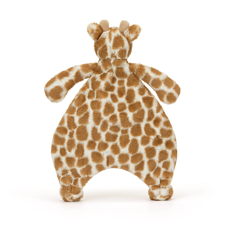 Doudou Bashful Giraffe Comforter Jellycat Produit dos