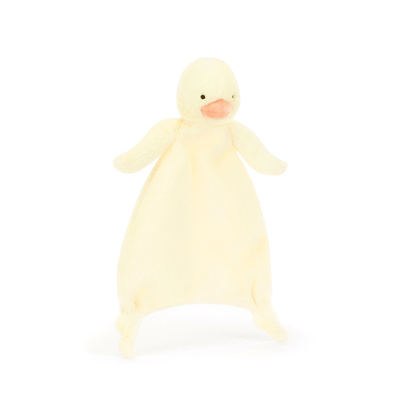 Doudou Canard Bashful Duckling Jellycat côté