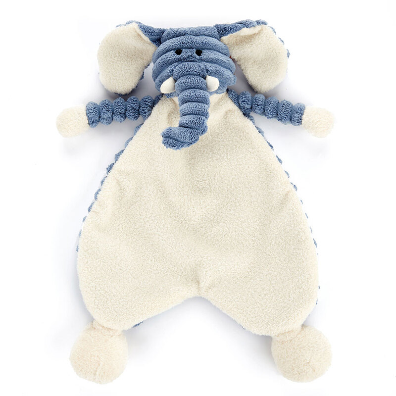 Doudou Cordy Roy Baby Elephant Jellycat Produit face