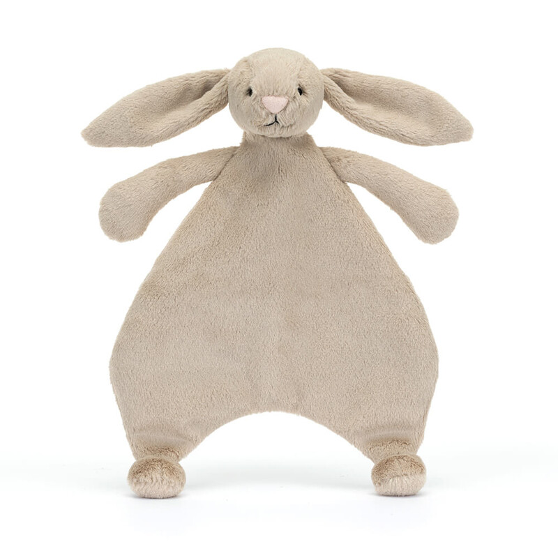 Doudou lapin Bashful Jellycat Produit face avant