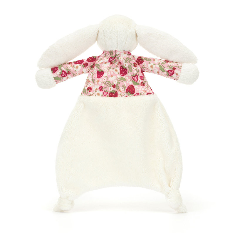 Doudou Lapin Berry Blossom Cream Bunny Jellycat dos