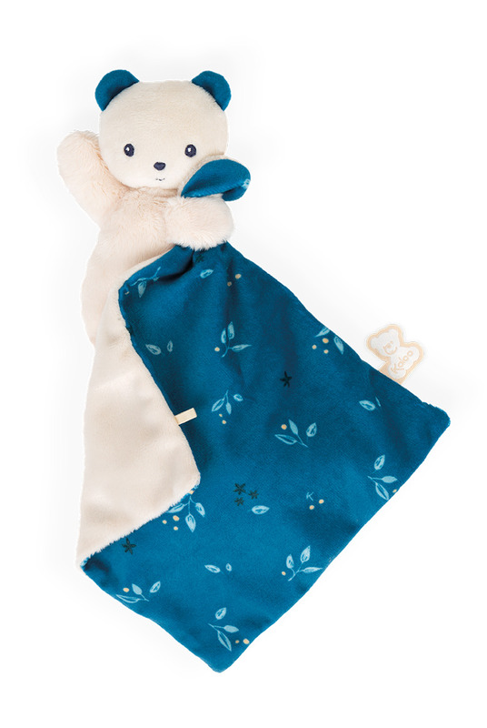 Doudou ours carré douceur noctambule Kaloo doudou