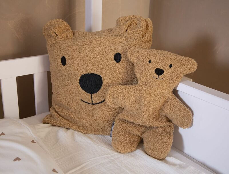 Doudou Petit Ours Brun Childhome Set