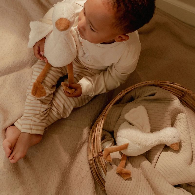 Doudou Petite Oie - blanc Little Dutch lifestyle 1