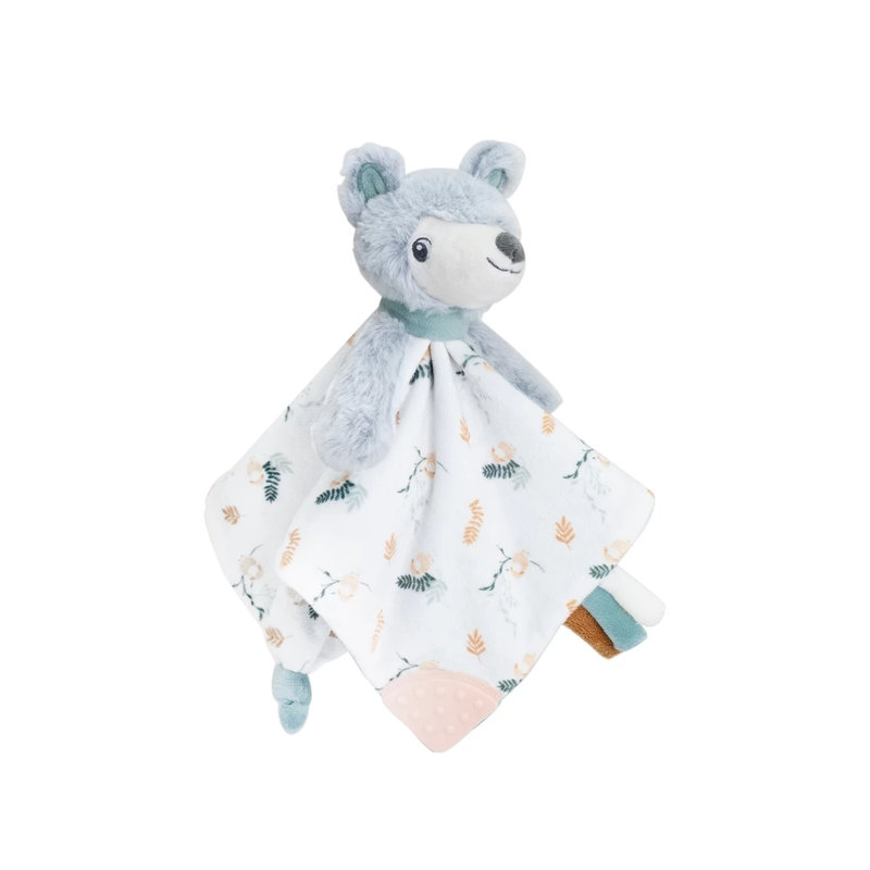 Doudou plat Loup Produit